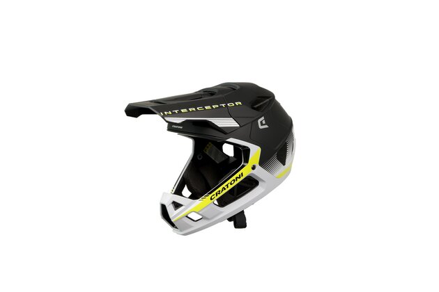 Helma CRATONI Interceptor 2.0 Black-White-Lime Matt