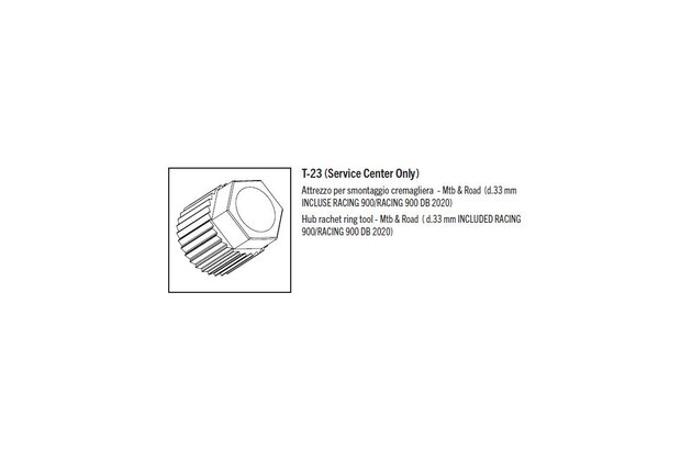 Náhradní díly FULCRUM hub ratchet ring tool