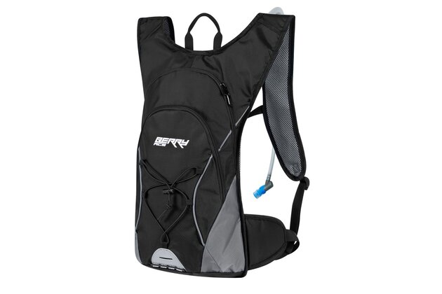 Batoh FORCE Berry Ace Plus 12 l + 2 l Rezervoár Black/Grey
