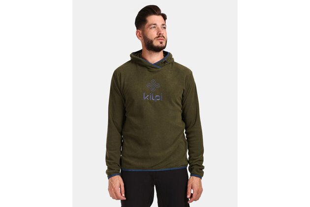 Fleecová mikina s kapucí KILPI Flond Green