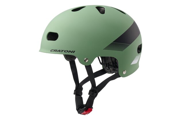 Dětská helma CRATONI C-Mate JR. Sage/Black Matt
