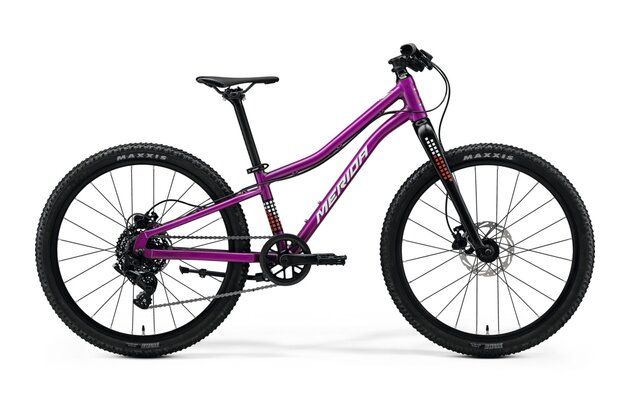 MERIDA Matts J.24+ Silk Purple (Wht/Red/Blk)