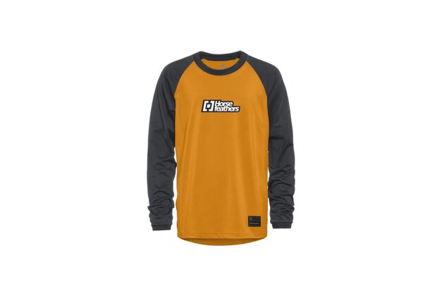 Dětský dres s dlouhým rukávem HORSEFEATHERS Spike Youth Sunflower/Indigo