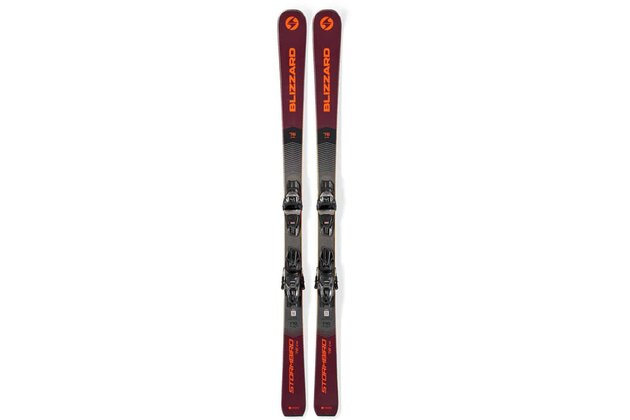 Lyže set BLIZZARD Stormbird 76 CA + TPC 11 DEMO, burgundy/anthracite, 25/26