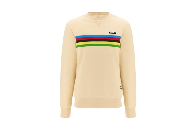 Mikina SANTINI UCI World Champion Cappuccino