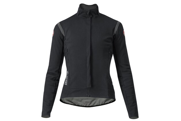 Dámská zateplená bunda CASTELLI Perfetto RoS 2 Light Black/Black
