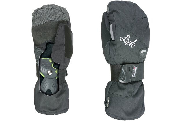 Dámské rukavice LEVEL Half Pipe W Mitt Gore-Tex Black