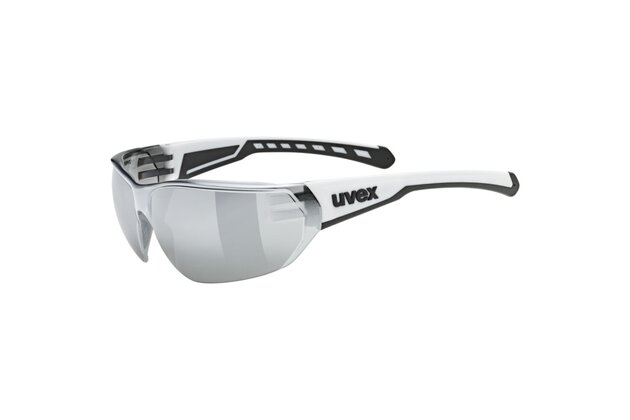 Brýle UVEX Equate White Matt/Mirror Silver