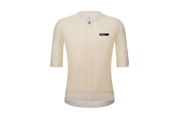 Unisex dres SANTINI Aero Race Panna Cota