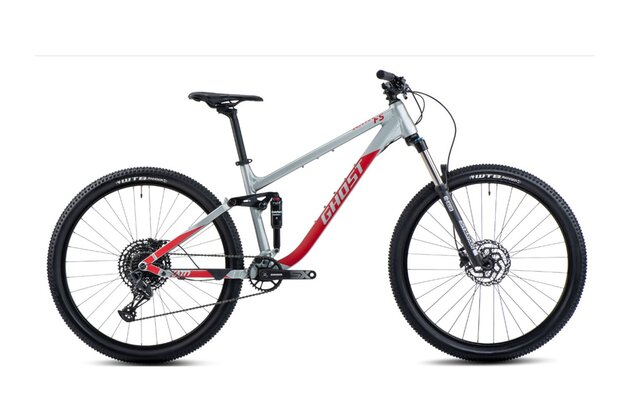 GHOST Kato FS Light Grey Pearl/Riot Red