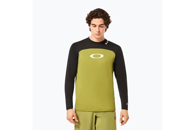 Dres OAKLEY Free Ride RC LS zelená