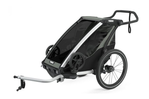 Dětský vozík THULE Chariot Lite Single Aluminum/Agave