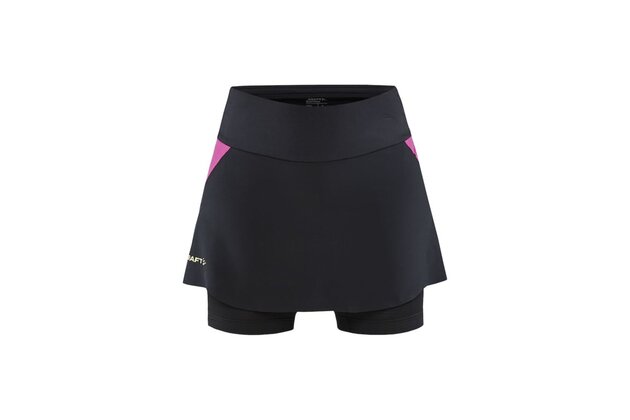 Sukně CRAFT Pro Hypervent 2in1 Black/Pink