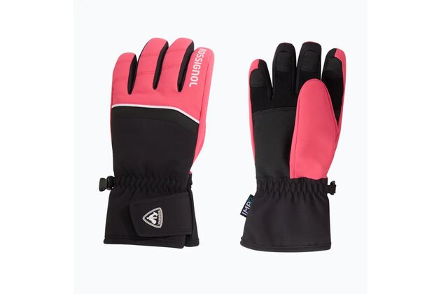 Dětské lyžařské rukavice ROSSIGNOL JR TECH IMPR G-TEA ROSE