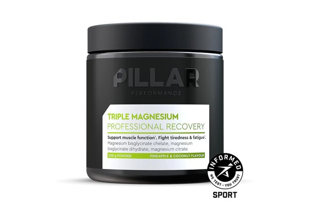 PILLAR Triple Magnesium Powder sklenice 200 g