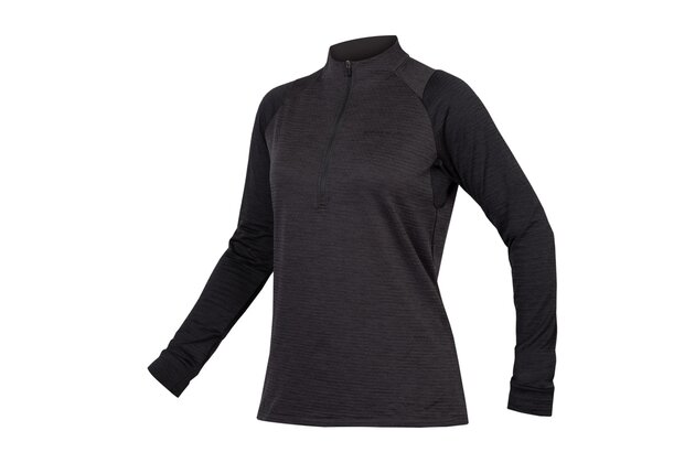 Dámský dres ENDURA SingleTrack Fleece Black