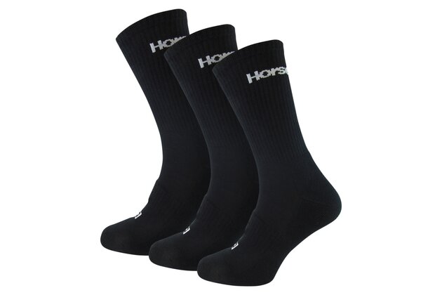 Dámské ponožky HORSEFEATHERS Delete Premium (3 balení) Black