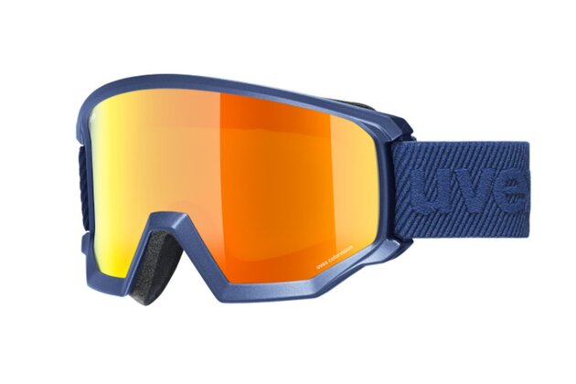 Brýle UVEX Athletic CV Navy Matt/Mirror Orange