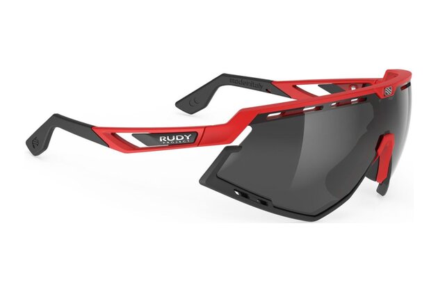Brýle RUDY PROJECT Defender Fire Red Matte/Black/Smoke Black
