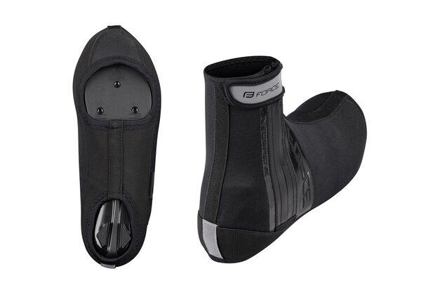 Návleky na tretry FORCE Neopren Black