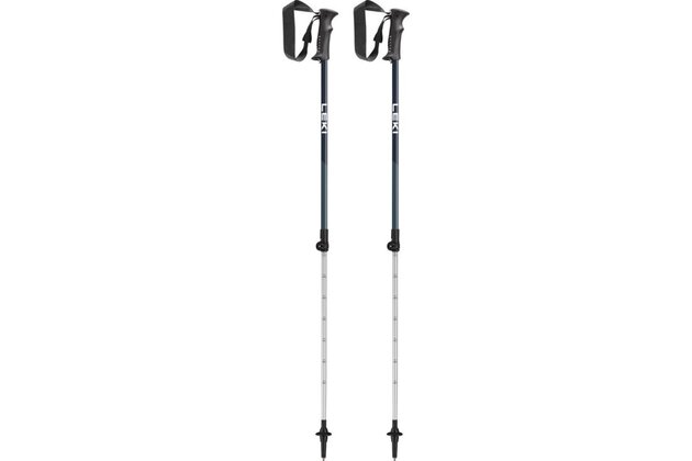 Trekingové hole Leki Legacy Junior Regal Blue-Darkblue-Cyan 80-110 cm
