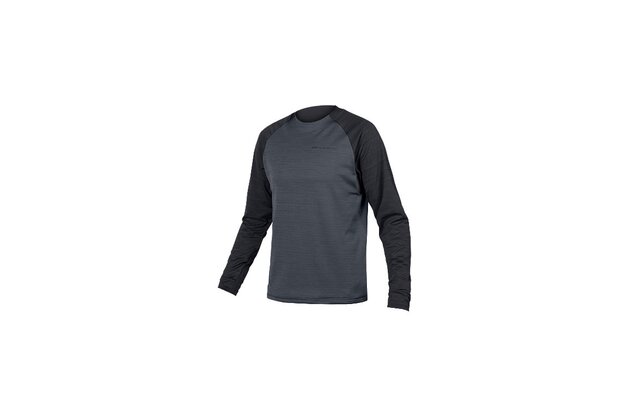 Dres s dlouhým rukávem ENDURA Singletrack Fleece Black