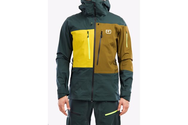 Bunda ORTOVOX 3L Deep Shell Green Pine