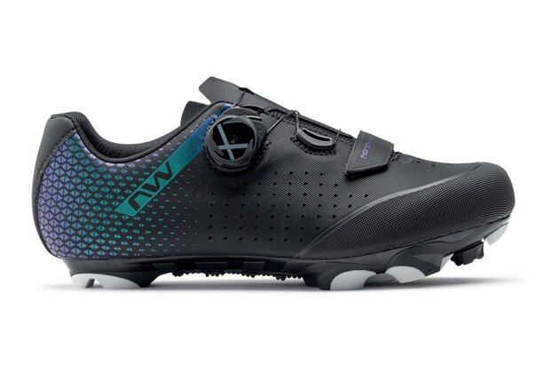 Dámské tretry NORTHWAVE Origin Plus 2 Wmn Black/Iridescent