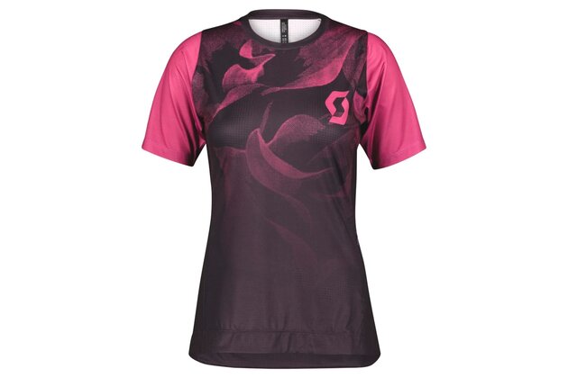 Dámské triko SCOTT Trail Vertic Pro SS Punk/Purple