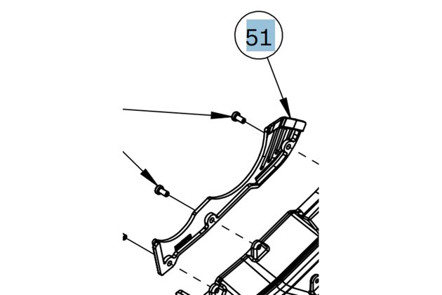 NORCO Bosch Sl Motor Cover Lh 915500-041