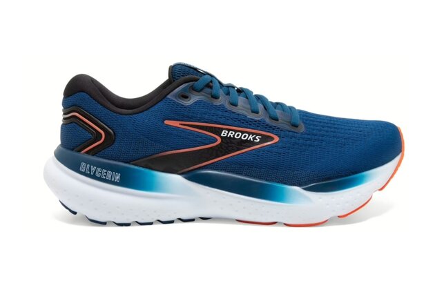 Běžecké boty BROOKS Glycerin 21 Wide 2E Blue