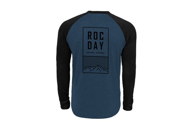 Dres s dlouhým rukávem  ROCDAY Stage Black/Blue