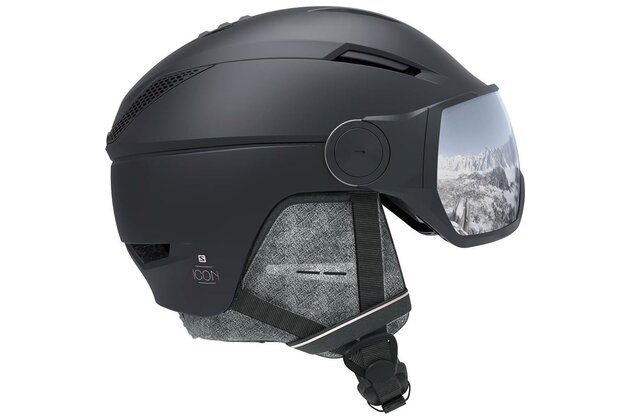 Lyžařská helma SALOMON ICON2 VISOR W