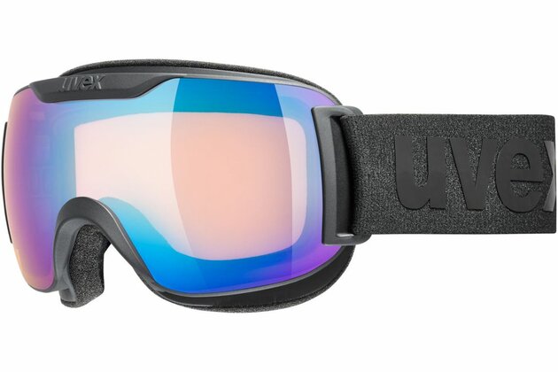 Lyžařské brýle UVEX DOWNHILL 2000 SMALL CV, BLK SL/BLUE-YELLOW (2130)