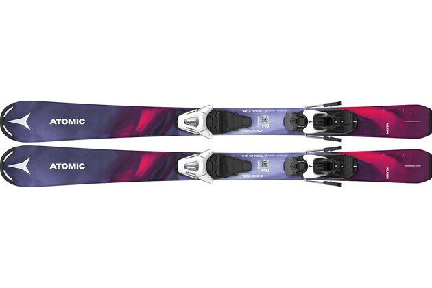 Sjezdové lyže ATOMIC MAVEN GIRL 100-120cm (set s vázáním)