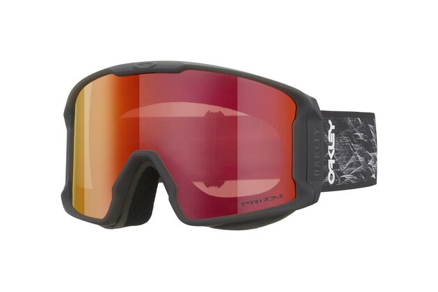 Lyžařské brýle OAKLEY LINE MINER L - Black Blaze/Prizm Snow Torch Iridium