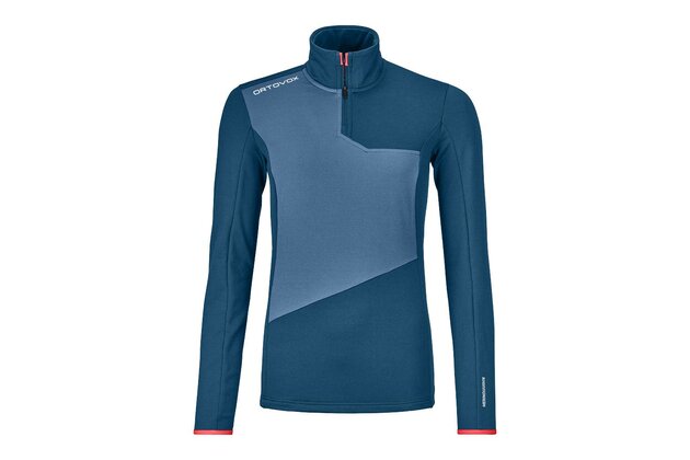Mikina ORTOVOX FLEECE LIGHT ZIP NECK W