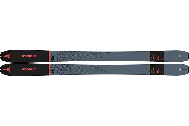 Skialpové lyže ATOMIC BACKLAND 86 SL + pásy