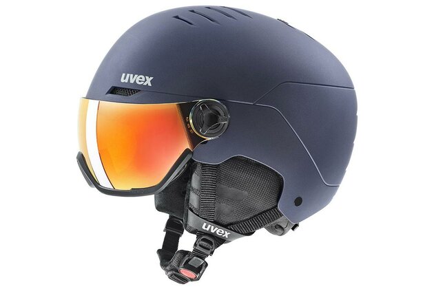 Lyžařská helma UVEX WANTED VISOR