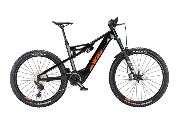 Celoodpružené elektrokolo KTM MACINA KAPOHO MASTER, model 2024