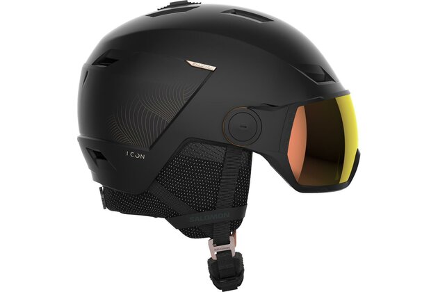 Lyžařská helma SALOMON ICON LT VISOR PHOTO