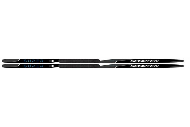 Běžecké lyže SPORTEN SUPER CLASSIC SKIN MEDIUM/STIFF (set s vázáním)