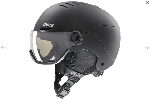 Lyžařská helma UVEX WANTED VISOR PRO V