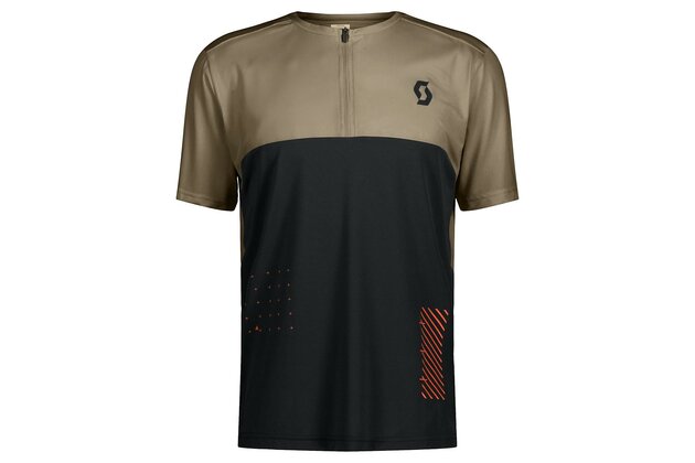 Cyklistické triko SCOTT TRAIL VERTIC ZIP SS