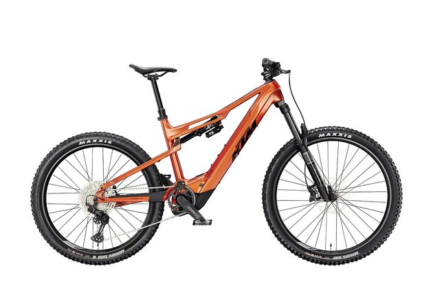 Celoodpružené elektrokolo KTM MACINA KAPOHO ELITE, model 2025