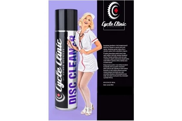 CYCLE CLINIC DISC CLEANER 400ml