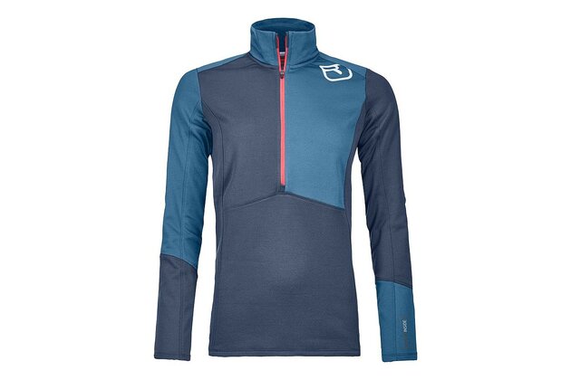 Mikina ORTOVOX FLEECE LIGHT ZIP NECK W