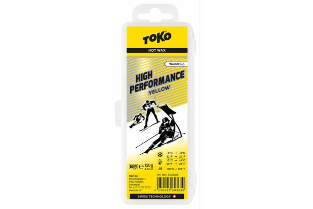 Vosk TOKO High Performance Yellow 120g