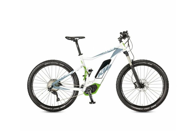 Celoodpružené elektrokolo KTM MACINA LYCAN 274, model 2017