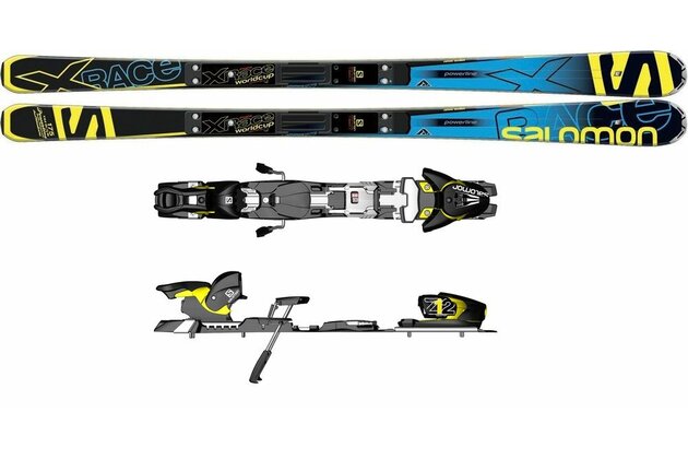SALOMON X-RACE, model 2013/14 (set s vázáním)